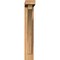 Ekena Millwork Thorton Block Smooth Bracket w/ Offset Brace, Western Red Cedar, 3 1/2"W x 14"D x 22"H BKT0402X14X22THR05SWR - alternate 2